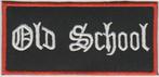 Old School stoffen opstrijk patch embleem #1, Envoi, Neuf