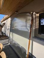 Alu gebogen raam dubbel glas ,zeer goede staat ,, Double vitrage, 160 cm ou plus, 160 cm ou plus, Fenêtre de façade ou Vitre