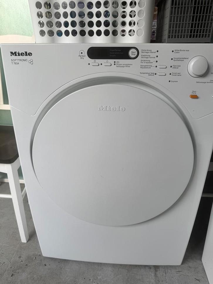 Miele T7934 droogkast - zeer goede staat, Electroménager, Sèche-linge, Comme neuf, Évacuation d'air, Enlèvement