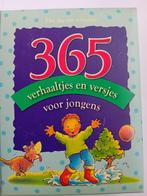 365 verhaaltjes en versjes voor jongens, Comme neuf, Enlèvement ou Envoi