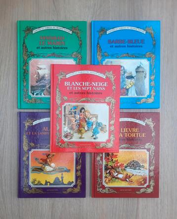 Lot de 5 livres de contes