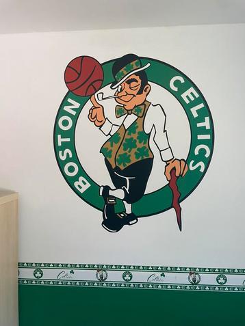 Nba boston celtics wallstickers beschikbaar voor biedingen