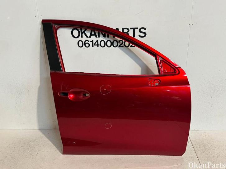 Mazda 2 II rechter voordeur portier rechts, Auto-onderdelen, Carrosserie, Deur, Voor, Rechts, Gebruikt