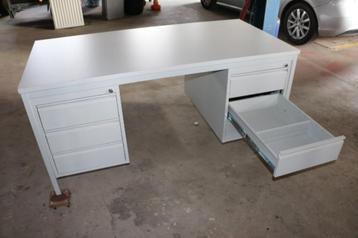 Grand bureau avec tiroirs, Maison & Meubles, Bureaux, Enlèvement, Comme neuf, Bureau