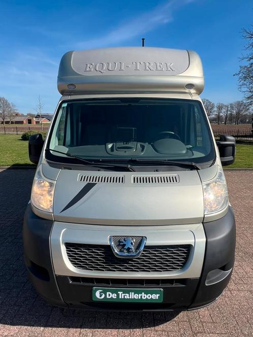 Prachtige Peugeot Equitrek paardenwagen! 51.000KM!, Dieren en Toebehoren, Paarden en Pony's | Trailers en Aanhangwagens, Zo goed als nieuw