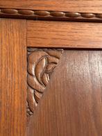 Vestiaire-halkast-kleerkast, Avec tiroir(s), Art- Deco, Verre, 100 à 150 cm