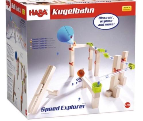 Haba kugelbahn speed explorer NIEUW compleet, Hobby en Vrije tijd, Gezelschapsspellen | Bordspellen, Ophalen