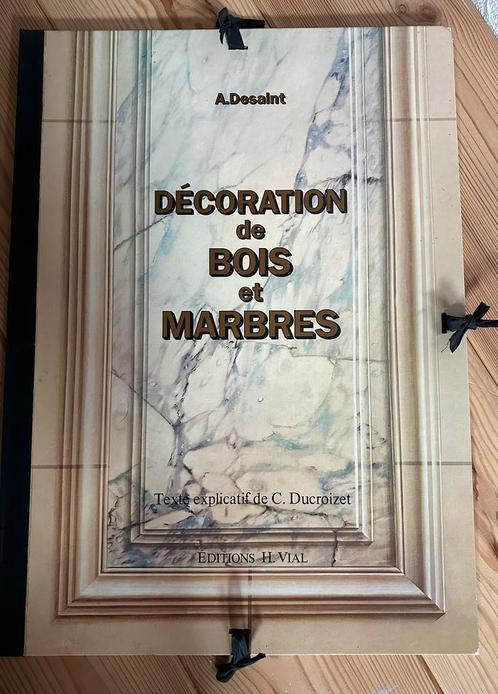 Décoration de Bois et Marbres, Livres, Art & Culture | Architecture, Comme neuf, Enlèvement