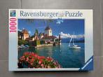 Ravensburger - 1000 stuks - Aan het meer van Thun, Bern, Ophalen of Verzenden, 500 t/m 1500 stukjes, Nieuw, Legpuzzel