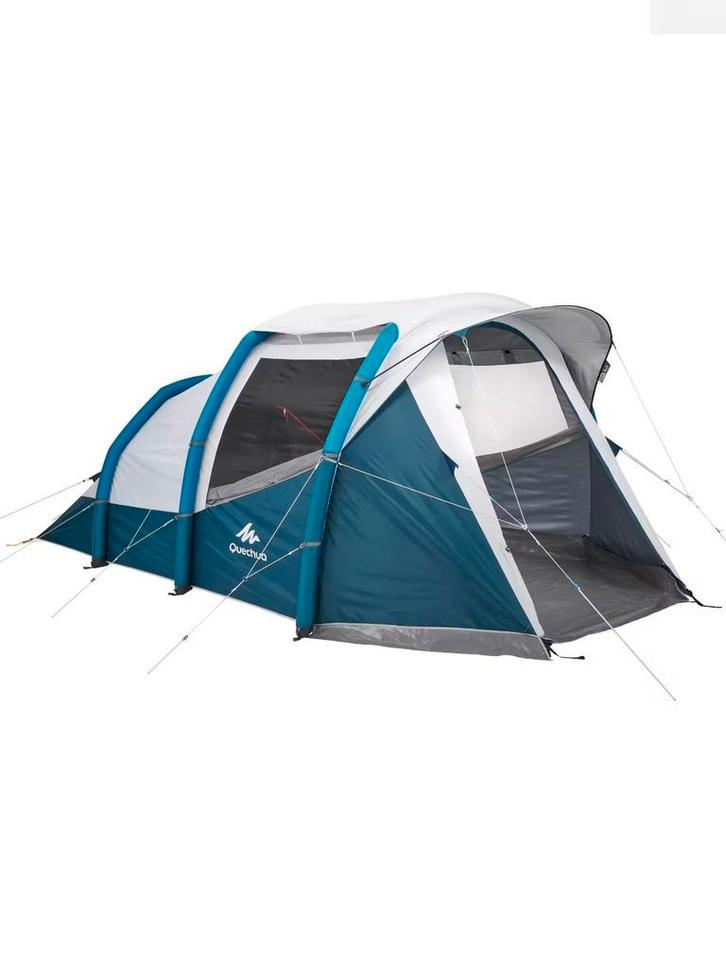 Tente Quechua air seconds fresh & black 4.1 + accessoires., Caravanes & Camping, Tentes, Enlèvement