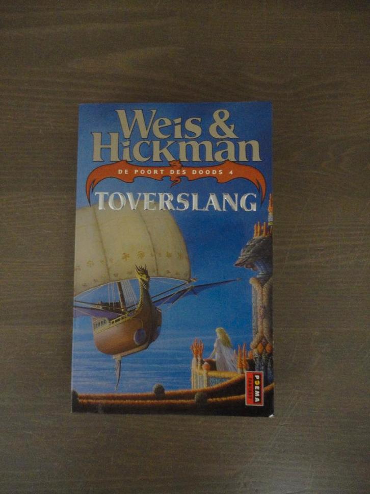 De Poort des Doods Deel 4 Toverslang - Margaret Weis, Boeken, Fantasy, Zo goed als nieuw, Ophalen of Verzenden