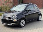 FIAT 500 1.2i • SCHUIFDAK • 66.000KMS! • NIEUWSTAAT, Auto's, Voorwielaandrijving, 4 zetels, 4 cilinders, Leder en Stof