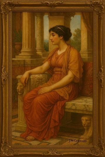 JOHN WILLIAM GODWARD, R.B.A. Brits, 1861–1922 beschikbaar voor biedingen