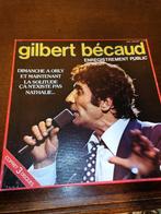 33 tours Gilbert Becaud enregistrement public 3 vinyles, Comme neuf, Enlèvement
