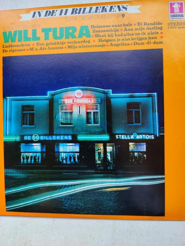 13 successen van Will Tura in de 14 billekens, Cd's en Dvd's, Vinyl | Verzamelalbums, Pop, 12 inch, Verzenden
