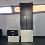 Smastad kasten zwart/wit, Ophalen, 50 tot 70 cm, Zo goed als nieuw, 90 tot 105 cm