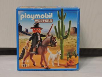 Playmobil Western Shérif à cheval avec chien 5251 NEUF beschikbaar voor biedingen