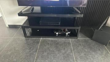 TV meubel glas, Huis en Inrichting, Ophalen, Zo goed als nieuw