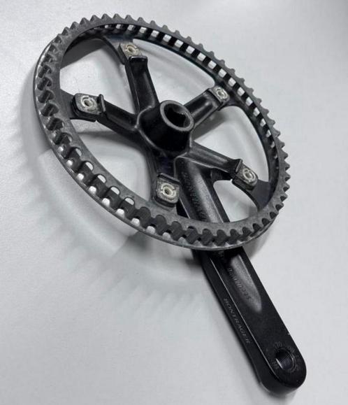 bontrager 55t crank arm 170mm gates carbon drive fiets-as, Fietsen en Brommers, Fietsonderdelen, Ophalen of Verzenden