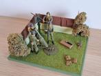 Diorama M30-107 mm Heavy Mortar + .30 MG + crew, Ophalen, Zo goed als nieuw, Diorama