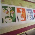 the beatles popart original poster, Verzamelen, Ophalen of Verzenden