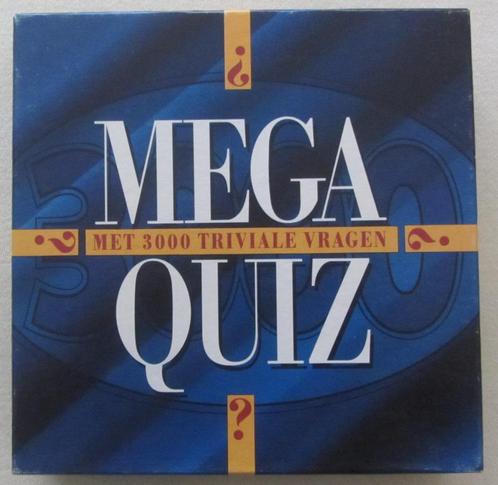 Mega Quiz - Met 3000 Triviale vragen - Nieuw !, Hobby en Vrije tijd, Gezelschapsspellen | Kaartspellen, Nieuw, Verzenden