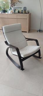 Schommelstoel Ikea grijs, Huis en Inrichting, Fauteuils, Ophalen, Gebruikt, 75 tot 100 cm, Stof