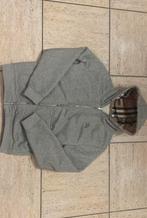 Burberry zip up grey, Enlèvement, Porté, Taille 48/50 (M), Gris