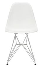Original Vitra Eames DSR stoel met verchroomd onderstel, Ophalen of Verzenden, Zo goed als nieuw, Wit