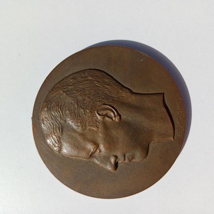 grote penning Boudewijn 1970, Postzegels en Munten, Penningen en Medailles, Ophalen of Verzenden