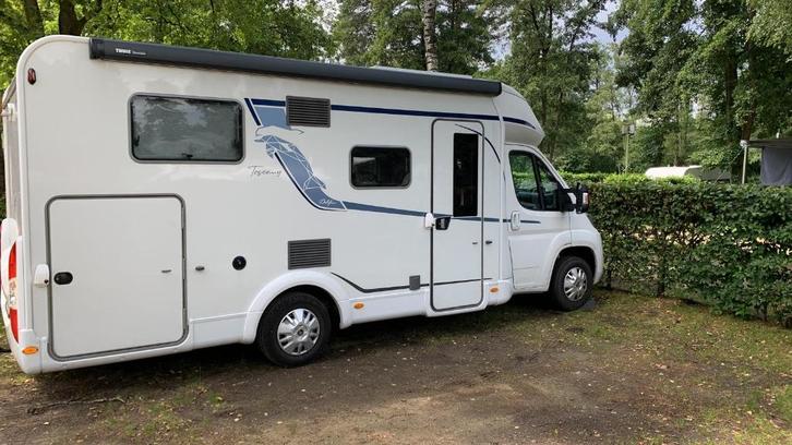 Mobilhome Bürstner Delfin T690G, Caravans en Kamperen, Mobilhomes, Particulier, tot en met 2, Half-integraal, Bürstner, Overige merken