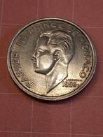 MONACO 100 Francs 1956, Ophalen of Verzenden, Losse munt, Overige landen