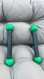 Kleine lichtgewicht halters van 25 cm, Sport en Fitness, Ophalen, Gebruikt, Armen, Dumbbell