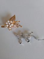Twee broches, Handtassen en Accessoires, Broches, Ophalen of Verzenden, Zo goed als nieuw