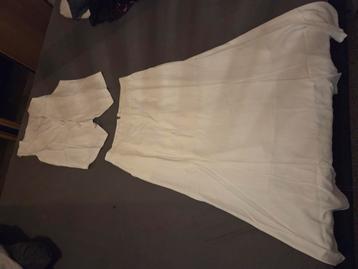 Superbe nouvel ensemble, Enlèvement, Comme neuf, Taille 42/44 (L), Blanc