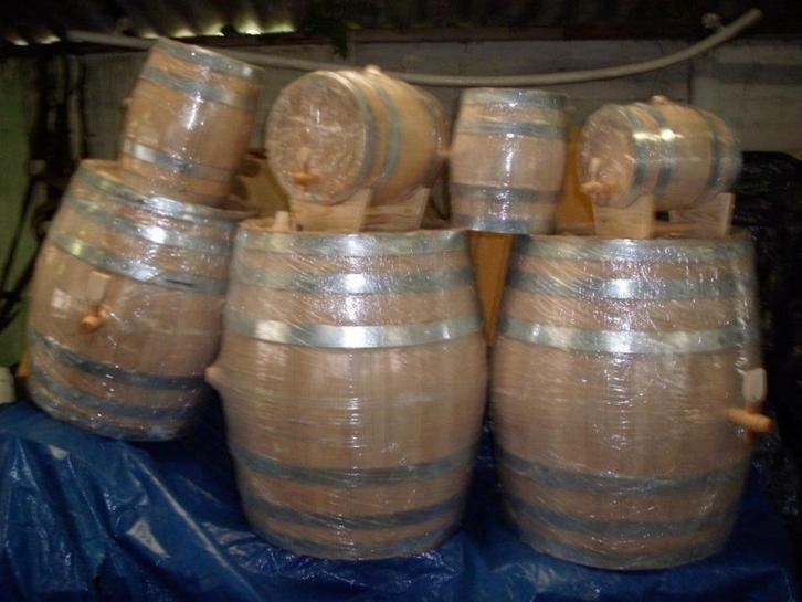 Eiken wijnvaten voor wijn, whiskey en destillatie, Verzamelen, Wijnen, Nieuw, Ophalen of Verzenden