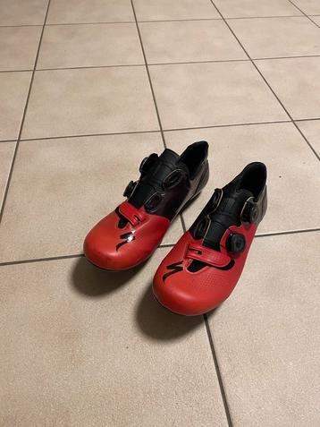 Specialized S-Works  raceschoenen – 42,5 – rood/zwart beschikbaar voor biedingen
