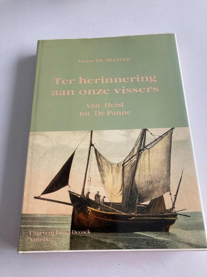 " Ter herinnering aan onze vissers van Heist ....Gesigneerd, Verzamelen, Bidprentjes en Rouwkaarten, Bidprentje, Ophalen of Verzenden