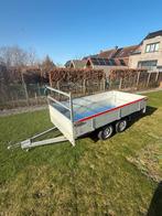 Aanhangwagen dubbelas aluminium 305x158, Enlèvement, Comme neuf