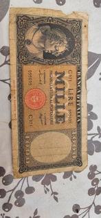 2 billets de 1000 lires Italie 1947, Enlèvement ou Envoi, Italie