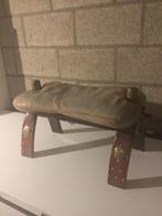 Zeer,oude,antieke voetbankje, Ophalen, Gebruikt, Hout