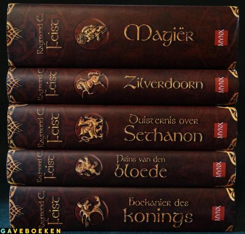 Oorlog Van De Grote Scheuring - Raymond E Feist - 5x HC, Boeken, Fantasy, Gelezen, Ophalen of Verzenden