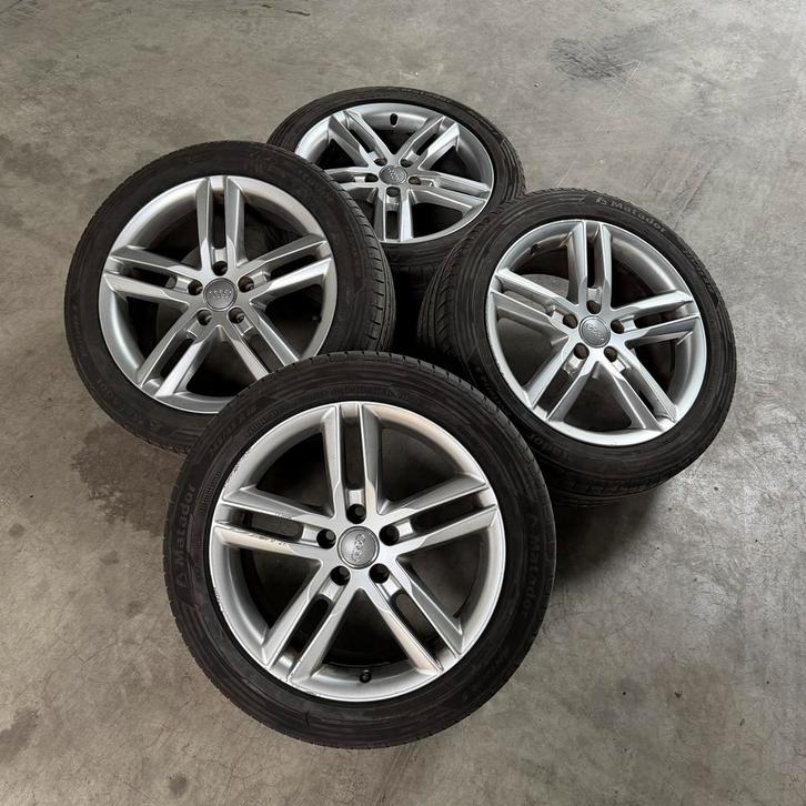 Originele Audi Velgen 18 inch - A6/A5/… 245/45R18, Auto-onderdelen, Banden en Velgen, Velg(en), Zomerbanden, 18 inch, 245 mm, Personenwagen