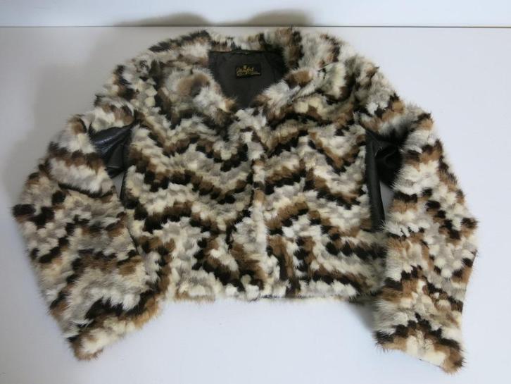 Maufort nertsbont bontjas nieuwe oude stock, Kleding | Dames, Jassen | Winter, Zo goed als nieuw, Maat 36 (S), Ophalen of Verzenden