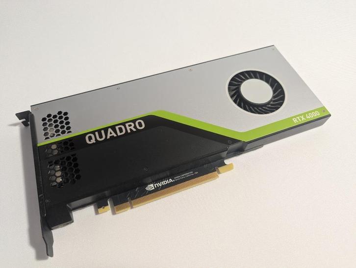 PNY NVIDIA Quadro RTX 4000, Computers en Software, Videokaarten, Gebruikt, Nvidia, GDDR6, DisplayPort, Ophalen