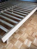 Beau lit double nature Maison du monde, Maison & Meubles, Enlèvement, Utilisé