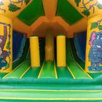 springkasteel combo met obstakels en glijbaan te koop, Hobby en Vrije tijd, Ophalen, Zo goed als nieuw