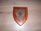 metalen houten plaat crest royal navy RN otan stanavforchan, Ophalen of Verzenden