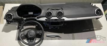 AUDI Q2 DASHBOARD MET STUUR EN STUURAIRBAG 81B857001Q24A beschikbaar voor biedingen