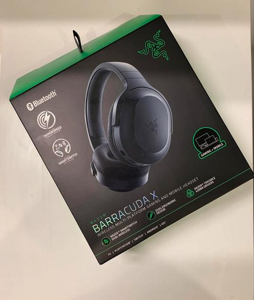 Razer Barracuda X, Audio, Tv en Foto, Hoofdtelefoons, Zo goed als nieuw, Op oor (supra aural), Overige merken, Draadloos, Bluetooth